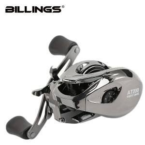 BILLINGS AT Series7.2:1 Gear Ratio5+1 Ball Bearing18LB Max DragBaitcasting ReelFor Freshwater Saltwater