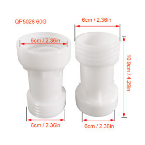 S60*2 IBC Ton Barrels Extension Joint Plastic Joint Dust Drain Tube Discharge Adapter For Mounting On An IBC Rainwater Tank