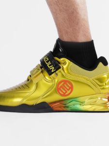 Luxiaojun Weightlifting Shoes Mens Womens Fitness Strength Training High Pull Squat Shoes Anti Shock Slip Resistant Wear Resistant