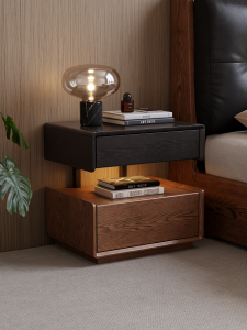 DONGMU | Suspension Bedside Table Real Wood Luxury
