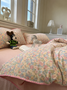 MR.DANYE | Bộ Bao Gối Cotton 2 Lớp Mềm 150x200cm