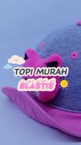 TOPI ANAK BERUANG 3D PET ELASTIS