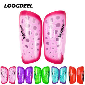 Loogdeel 1 Pair New Soccer Shin GuardsBreathable shin Guards Soccer Adult & KidsSoccer Protective Equipment for Adult