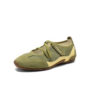 Belle | Ribbon Strap Ballet Mary Janes Thin Bottom Casual Shoes