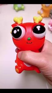 Multicolored Squeezng Toy Boom Squishy Stress Eyes POP Dragon Explosive Eye Toys Decompression