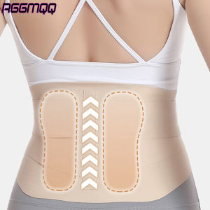 1PCS Ultra Thin Back Brace with Lumbar Pad - Lower Back Pain Relief for WomenSciatica &Scoliosis Support - Seamless Yoga Fabric