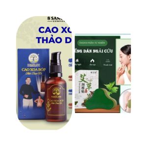 TẶNG 1 HỘP CAO DÁN 12MIẾNG KHI MUA HÀNG C.TY-COMBO 2 HỘP -1HỘP 12 MIẾNG CAO DÁN + 1 HỘP Thảo Dược Xoa Bóp (50ml) cải thiện đau nhức cơ xương khớp