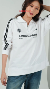 Logo Jeans Sweater Wanita Brielle 34447L1OW