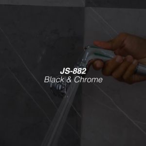 VONE Jet Shower Toilet Bidet Kamar Mandi Chrome Black JS-882 ( VONE LITE )