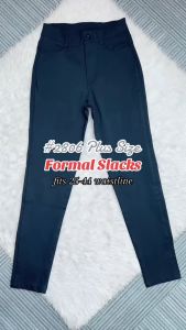 Jass Store Plus Size High Waist Slacks: Stylish & Comfortable Formal Pants
