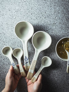 Thìa Gốm Dài Tay Dùng Tại Nhà Thương Mại Cho Nhà Hàng Thìa Dùng Riêng Cho Cá Nhân Kích Thước Lớn Dễ Thương Nhỏ Giá Trị Thẩm Mỹ Cao