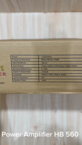 Power Amplifier NSA - 560 Bluetooth/USB/SD Card / Ampli