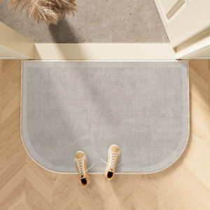 Modern Minimalist Entrance Mat Door Mat Indoor Outdoor Dirty Resistant No Maintenance Mudroom Door Mat Cuttable Entrance Rug