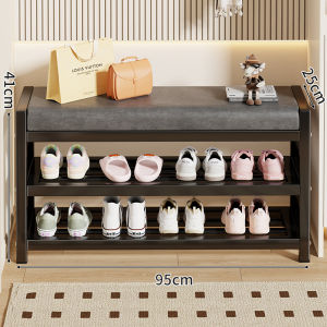 evesigar | Home Small Space Iron Shoes Storage Bench