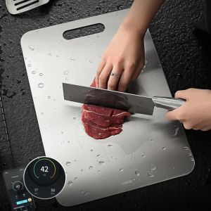 Thickened Stainless Steel Cutting Board Antibacterial and Mildew-proof Household Cutting Board Kitchen Kneading Dough Board