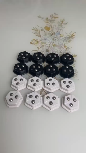 Self Adhesive Mute Ball 4PCS/Set Universal Wheel Furniture Casters Wheels Stainless Steel Wheel 360 ° Rotatable No Punching Required
