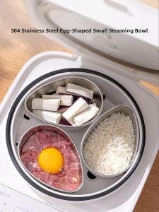 Electric Rice Cooker Steaming Bowl Fan Shaped Steaming Box Baby Food Auxiliary Food Steaming Dish Baby Feeding Special Steaming Tray