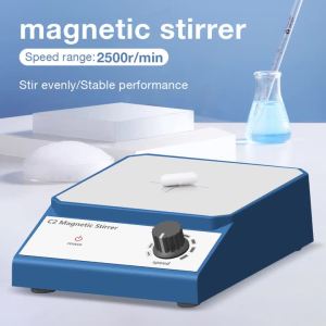 juan juan | 2L Mini Magnetic Stirrer with Stir Bar 2500rpm Adjustable Electronic Magnetic Mixer EU US UK Plug Lab Liquid Stirring Machine