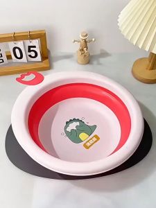 Newborn Baby Face Washbasin Foldable Hanging Wash Ass Kids Baby Feet-Washing Basin Newborn Storage