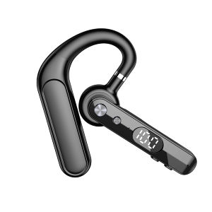 Yueer Business Open Bluetooth Headset Al Ultra Clear Noise Reduction Rotating Earpiece Ear Hook Multifunctional Button Waterproof Headphones