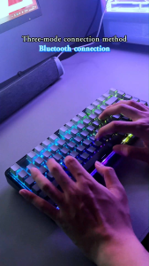 【จัดส่งภายใน 3 วัน】 ZIFRIEND ZT82 82คีย์ปะเก็นไร้สายคีย์บอร์ดแบบกลไกแบบมีสาย/บลูทูธ/2.4G 3โหมดคีย์บอร์ดเล่นเกม3 Pin / 5 Pin ปุ่มสีเงินสีขาว/Noah Zt82 Keyboard - Lazada