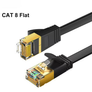 Cat 8 Ethernet Cable LAN Network Cat8 Rj45 Speed Network Cable 40Gbps 2000Mhz 26AWG 1m 2m 3m 5m 10m 20m For Router Modem