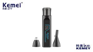 Kemei | Máy Cạo Râu Điện 3 Trong 1 Kemei KM-277 Máy Cạo Râu Mini Cầm Tay Dùng Cho Tai/mũi/lông Mày Dao Cạo An Toàn Có Thể Sạc Lại Máy Tẩy Lông Trên Cơ Thể