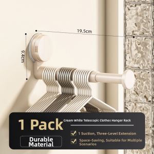 YNQN | Wall Mounted Multi-functional Retractable Suction Hanger