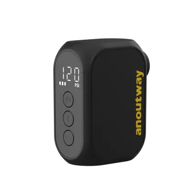 Bơm Xe Đạp Điện Mini Anoutway AT1 Pro Bơm Hơi 120 PSI Tối Đa Kèm Pin 450mAh 7.4V Máy Nén Khí Di Động Dành Cho Xe Đạp