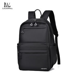 LouisWill กระเป๋าเป้สะพายหลังสำหรับผู้ชายและผู้หญิงกระเป๋าเป้สะพายหลังใส่แล็ปท็อปกระเป๋าเป้สะพายหลังกันน้ำกระเป๋าเดินทางสำหรับธุรกิจกระเป๋าเป้สะพายหลังแฟชั่นสำหรับไปเรียนกระเป๋าสะพายไหล่แบบลำลองกันขโมยมีกระเป๋านักเรียนกระเป๋าเป้สะพายหลัง