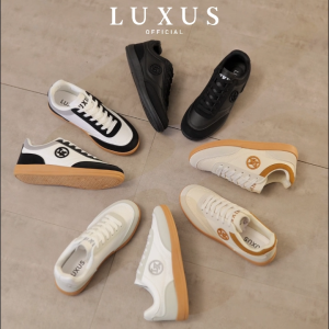 Luxus Carmen Sepatu Wanita Sneakers Sporty Impor Sepatu Hangout Sepatu Jalan Wanita - LX2048