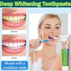 Deep Whitening Toothpaste Gingival Care Toothpaste Yellow Removal Repair Loose Teeth Fresh Breath