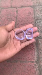 Pengaman Pelindung Siku Meja Sudut Kaca Kayu Besi Transparan Bayi Oval HARGA TERMURAH PROMO !!!