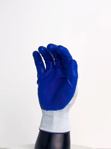 12 Pairs Labor Safety Gloves PU Palm Anti Slip Work Glove Wear Resistant Industrial Gardening Protective Sarung Tangan