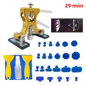 Bộ Dụng Cụ Sửa Chữa Vết Lõm Không Cần Sơn Zoposon Dụng Cụ Hút Vết Lõm Tự Động Với Súng Bắn Keo EU/US Để Loại Bỏ Vết Lõm Thân Xe