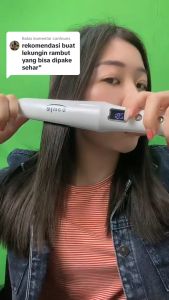 Catokan AIUEO Zanna 2238 Catok Curly Hair Straightener Kabel Putar Bergaransi 18 Bulan