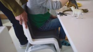 เก้าอี้เด็กทรงสูง Nuna รุ่น zaaz™ ทำจากอลูมิเนียน ดินออร์แซป 100 kg รุ่นน้ำหนักตั้งแต่สัปดาห์ สำหรับกิจกรรมและนั่งเครื่องดื่ม