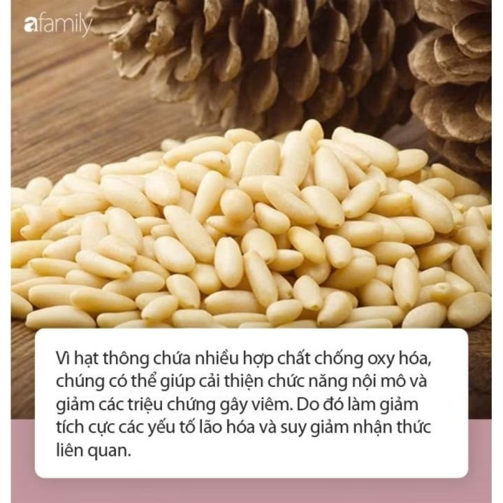 Hạt Thông tươi tách vỏ 500gr🌱Nhân Hạt Thông Loại A 🌱 Fresh Fine Nut ...