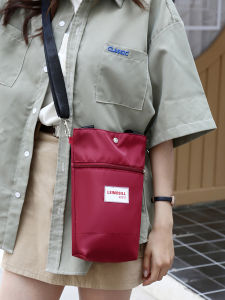 Túi Đựng Bình Nước Bằng Vải Nỉ Chống Thấm Nước Cỡ Lớn Thời Trang Cầm Tay Đeo Chéo Vai Bảo Vệ Cho Mọi Người Dùng Ngoài Trời Và Du Lịch