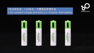 High Capacity 1.5V AA/AAA/9V Rechargeable li-ion Battery USB Support Direct Charging For Remote Control Mouse Small Fan Electric Toy Battery +Cable