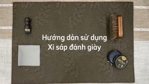Xi đánh giày XIMO Shoe Polish dạng sáp Làm bóng Không màu  Màu đen Màu nâu cho đồ da 50ml XI08