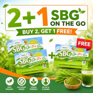 SBG on the Go | Now in 2+1 Promo | Organic 100% Authentic