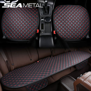 SEAMETAL | SEAMETAL Artificial Leather Car Seat Covers Four Seasons Car Seat Cover Interior Leather Seats Protector Chair Mats Accessories