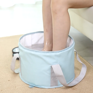 【✅SG stock】15L Foldable Feet Soaking Bath Tub Collapsible Bucket Portable Travel Foot Soak Spa Basin for Camping Washing