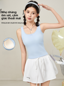 MiiOW | Áo ba lỗ ren không dây Catman dành cho nữ mùa hè mới Áo ba lỗ không dây Áo ngực bên trong Áo khoác ngoài Áo ba lỗ không dây