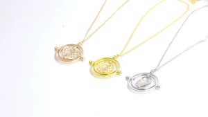Mặt Dây Chuyền Thời Gian Cổ Điển Harried Time Đồng Hồ Cát Xoay 360 Độ Đạo Cụ Cosplay Bộ Chuyển Đổi Thời Gian Thiên Văn Mặt Dây Chuyền Hình Học Thời Thượng Quà Tặng Cho Người Hâm Mộ