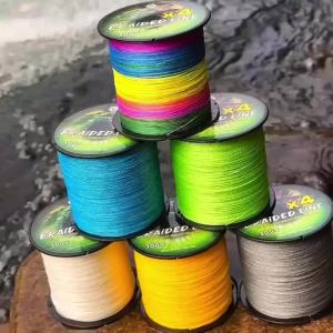 Dây Câu Cá Tết 4 Sợi YACUMA 300M/500M Thân Thiện Với Môi Trường Đa Sợi PE Độ Bền 12LB-93LB Dùng Cho Câu Cá Biển Sông Và Suối