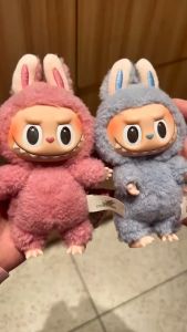 Pop Mart PopMart Labubu Heartbeat Macaron Blind Box Macaron Vinyl Plush Doll