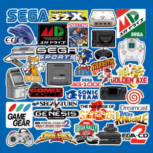 Sega Sega Game Machine Saturn MD Waterproof DC Laptop Sonic Mobile Phone Decoration Luggage Sticker