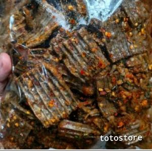 SEBLAK KERUPUK JENGKOL DAUN JERUK ISI 500GRAM